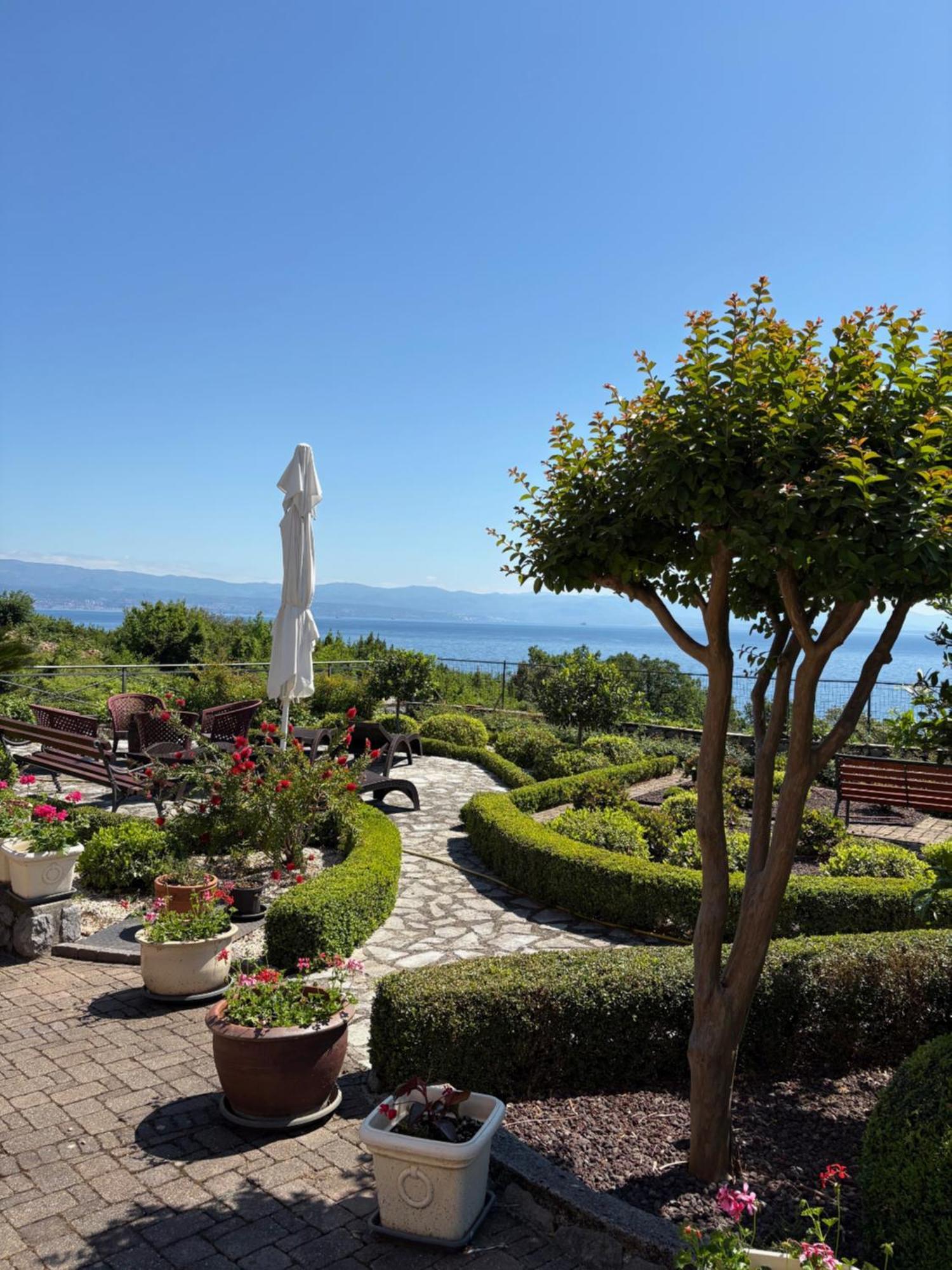Bed And Breakfast Villa Iris Mošćenička Draga Eksteriør billede